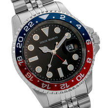 画像をギャラリービューアに読み込む, ドルチェセグレート 腕時計 メンズ シルバー GMT400BURD DOLCE SEGRETO 【並行輸入品】