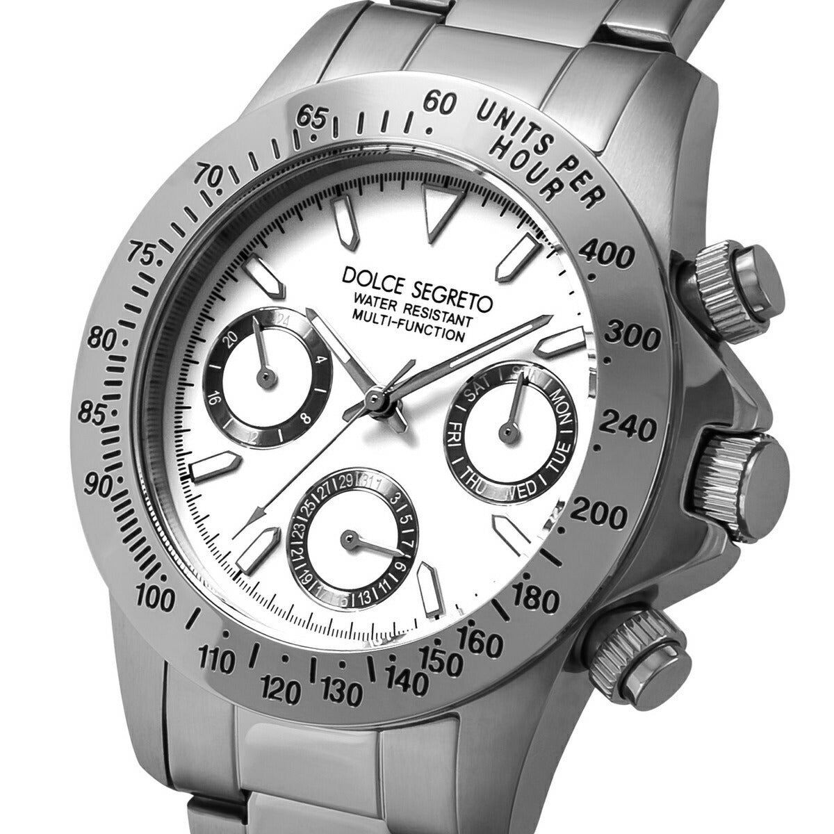 ドルチェセグレート 腕時計 メンズ シルバー MCG100WH DOLCE SEGRETO 【並行輸入品】