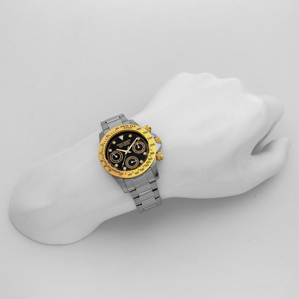 ドルチェセグレート 腕時計 メンズ シルバー MCG200BK_8 DOLCE SEGRETO 【並行輸入品】