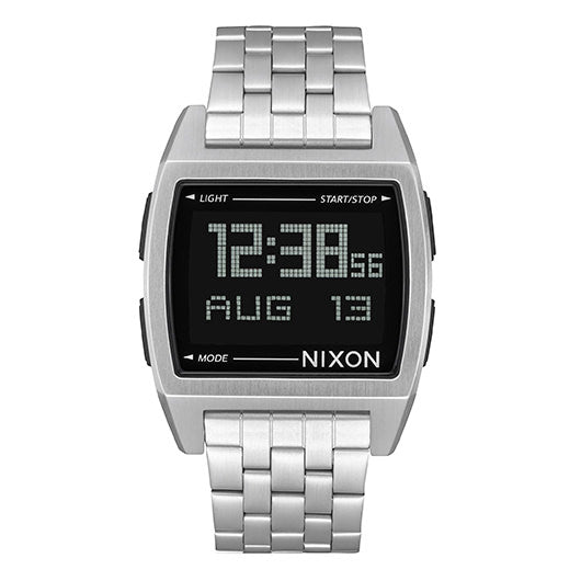 【5年間物損保証】ニクソン 腕時計 メンズ シルバー Base NIXON NA1107000-00 【国内正規品】