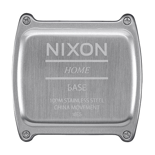 【5年間物損保証】ニクソン 腕時計 メンズ シルバー Base NIXON NA1107000-00 【国内正規品】