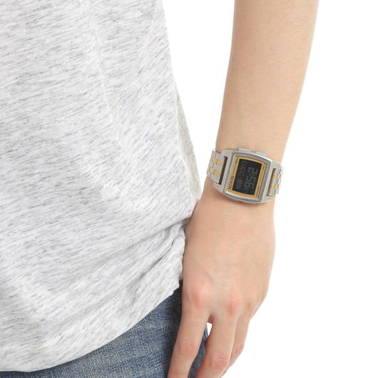 【5年間物損保証】ニクソン 腕時計 メンズ シルバー/ゴールド Base NIXON NA11071431-00 【国内正規品】