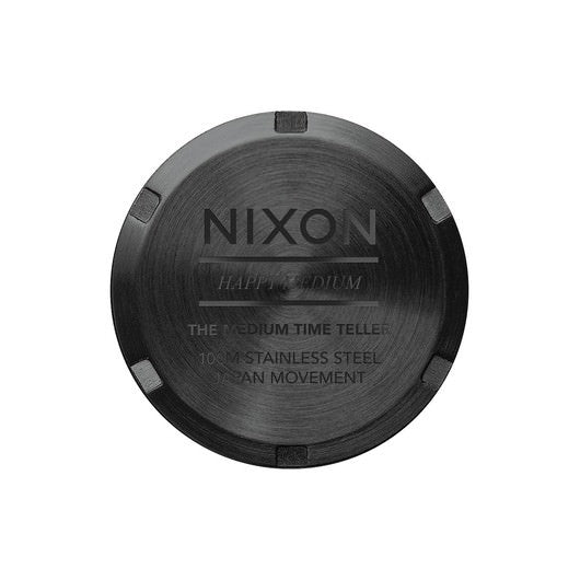 【5年間物損保証】ニクソン 腕時計 レディース ブラック Medium Time Teller NIXON NA1130001-00 【国内正規品】