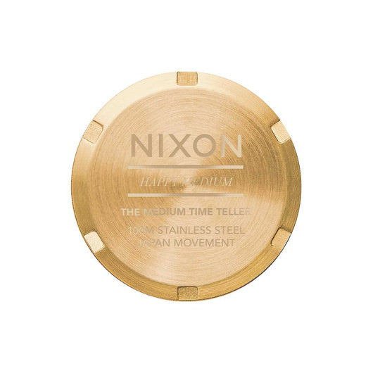 【5年間物損保証】ニクソン 腕時計 レディース ゴールド Medium Time Teller NIXON NA11301931-00 【国内正規品】