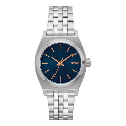 【5年間物損保証】ニクソン 腕時計 レディース シルバー Medium Time Teller NIXON NA11302195-00 【国内正規品】