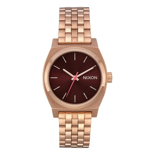 【5年間物損保証】ニクソン 腕時計 レディース ローズゴールド Medium Time Teller NIXON NA11302617-00 【国内正規品】