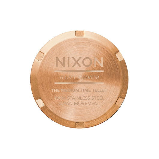 【5年間物損保証】ニクソン 腕時計 レディース ローズゴールド Medium Time Teller NIXON NA11302617-00 【国内正規品】