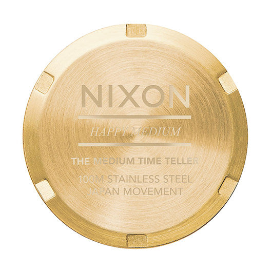 【5年間物損保証】ニクソン 腕時計 レディース ゴールド Medium Time Teller NIXON NA11302626-00 【国内正規品】
