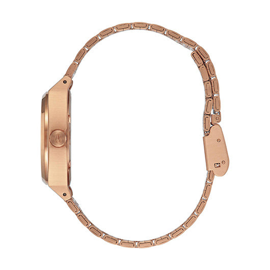 【5年間物損保証】ニクソン 腕時計 レディース ローズゴールド Medium Time Teller NIXON NA11302763-00 【国内正規品】