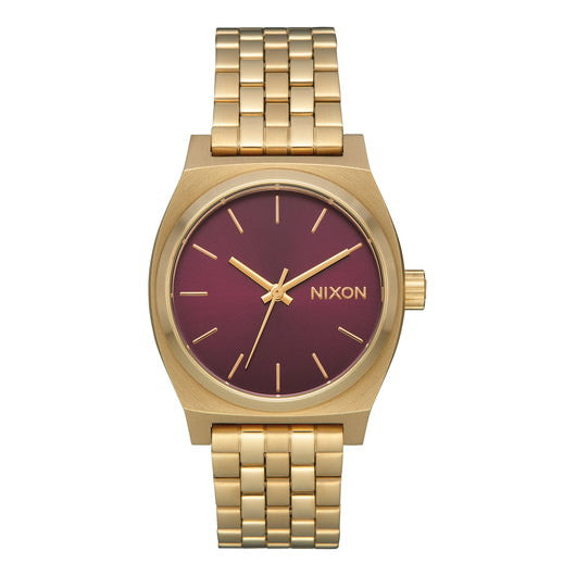 【5年間物損保証】ニクソン 腕時計 レディース ゴールド Medium Time Teller NIXON NA11302809-00 【国内正規品】