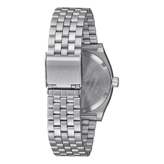 【5年間物損保証】ニクソン 腕時計 レディース シルバー Medium Time Teller NIXON NA11302878-00 【国内正規品】