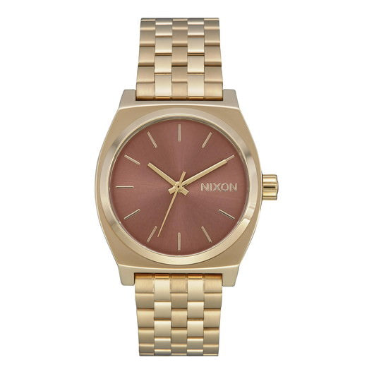 【5年間物損保証】ニクソン 腕時計 レディース ゴールド Medium Time Teller NIXON NA11303006-00 【国内正規品】