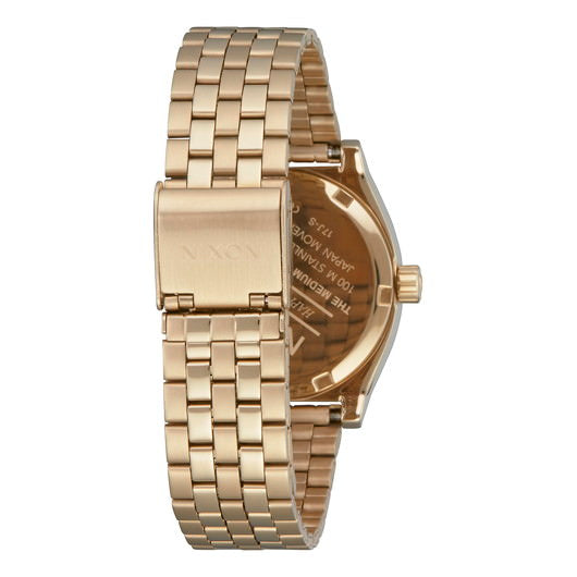 【5年間物損保証】ニクソン 腕時計 レディース ゴールド Medium Time Teller NIXON NA11303006-00 【国内正規品】