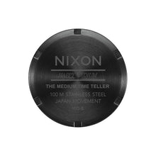 画像をギャラリービューアに読み込む, 【5年間物損保証】ニクソン 腕時計 レディース ブラック Medium Time Teller Leather NIXON NA1172001-00 【国内正規品】