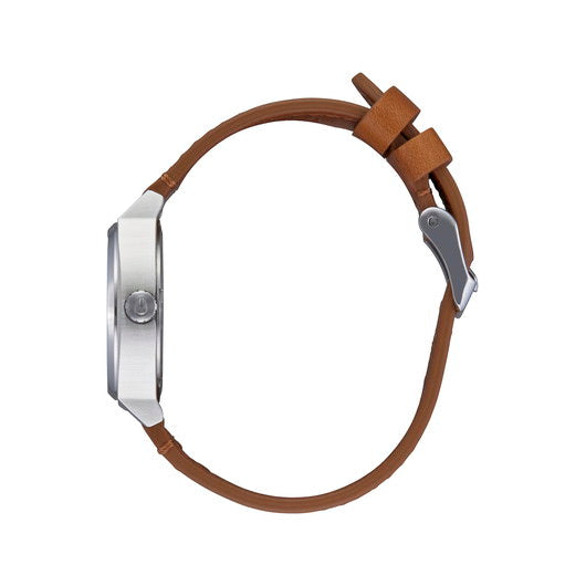 【5年間物損保証】ニクソン 腕時計 レディース サドルブラウン Medium Time Teller Leather NIXON NA11722312-00 【国内正規品】