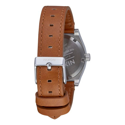 【5年間物損保証】ニクソン 腕時計 レディース サドルブラウン Medium Time Teller Leather NIXON NA11722312-00 【国内正規品】
