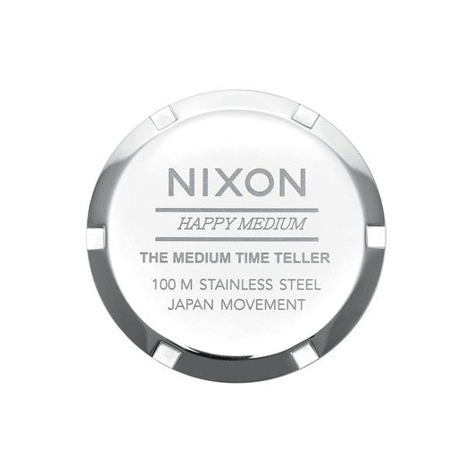 【5年間物損保証】ニクソン 腕時計 レディース ターコイズ Medium Time Teller Leather NIXON NA11723153-00 【国内正規品】