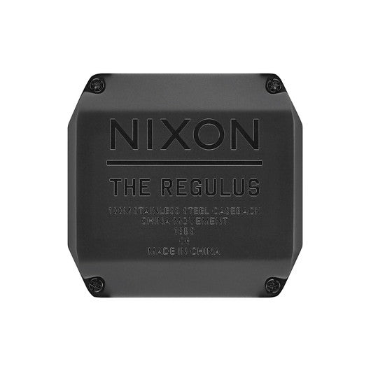 【5年間物損保証】ニクソン 腕時計 メンズ ブラック Regulus NIXON NA1180001-00 【国内正規品】