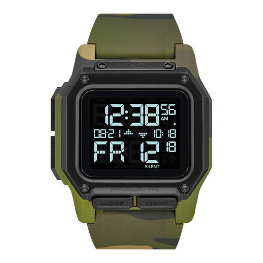 【5年間物損保証】ニクソン 腕時計 メンズ カーキ Regulus NIXON NA11803175-00 【国内正規品】