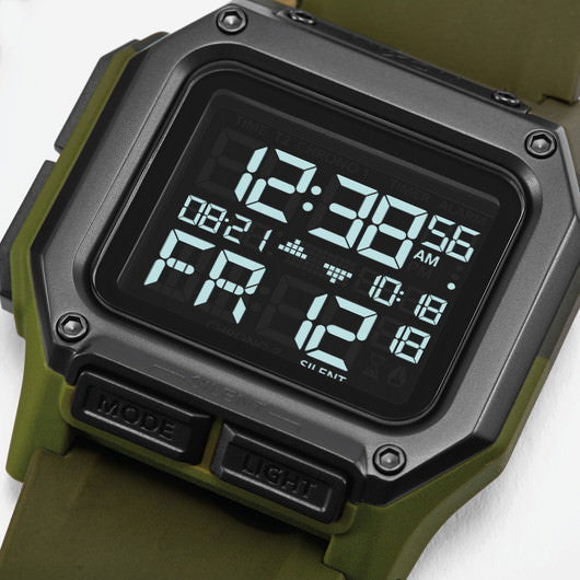 【5年間物損保証】ニクソン 腕時計 メンズ カーキ Regulus NIXON NA11803175-00 【国内正規品】