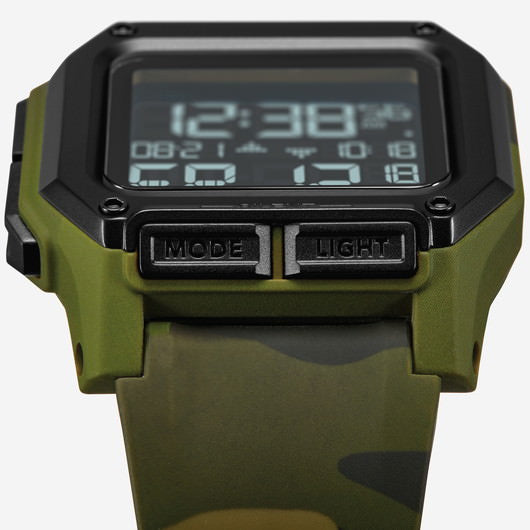 【5年間物損保証】ニクソン 腕時計 メンズ カーキ Regulus NIXON NA11803175-00 【国内正規品】