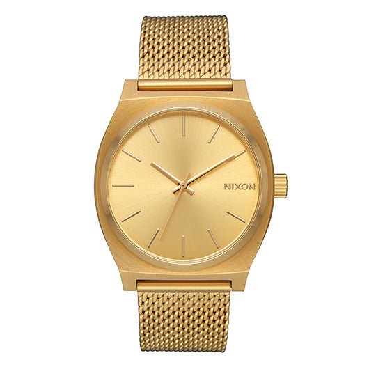 【5年間物損保証】ニクソン 腕時計 レディース ゴールド Time Teller Milanese NIXON NA1187502-00 【国内正規品】
