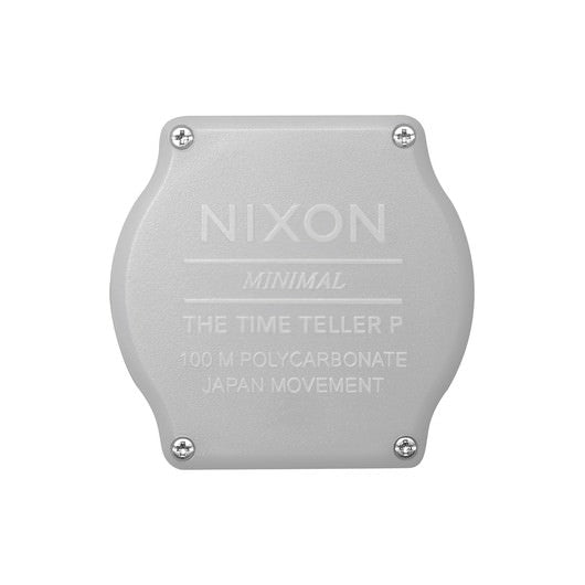【5年間物損保証】ニクソン 腕時計 メンズ グレー Time Teller P NIXON NA1193012-00 【国内正規品】