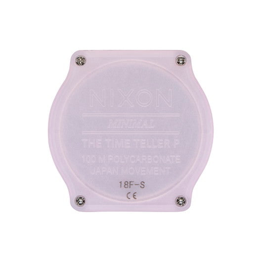【5年間物損保証】ニクソン 腕時計 メンズ ピンク Time Teller P NIXON NA1193170-00 【国内正規品】