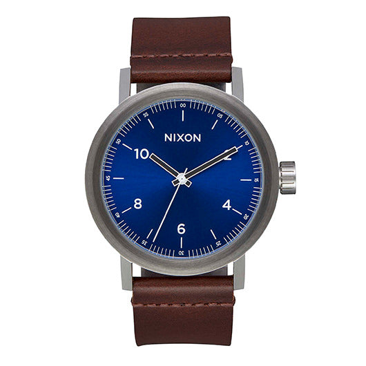 【5年間物損保証】ニクソン 腕時計 メンズ ブラウン Stark Leather NIXON NA11942301-00 【国内正規品】