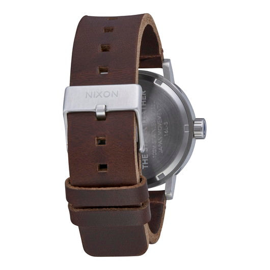 【5年間物損保証】ニクソン 腕時計 メンズ ブラウン Stark Leather NIXON NA11942301-00 【国内正規品】