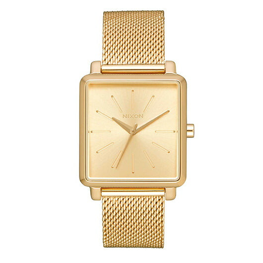 【5年間物損保証】ニクソン 腕時計 レディース ゴールド K Squared Milanese NIXON NA1206502-00 【国内正規品】