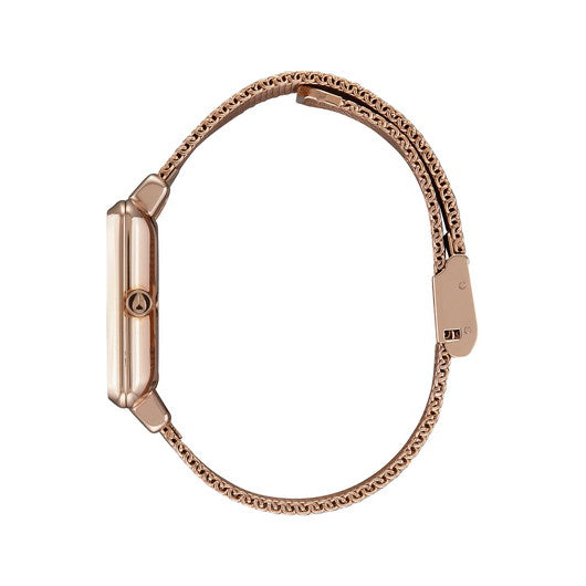 【5年間物損保証】ニクソン 腕時計 レディース ローズゴールド K Squared Milanese NIXON NA1206897-00 【国内正規品】