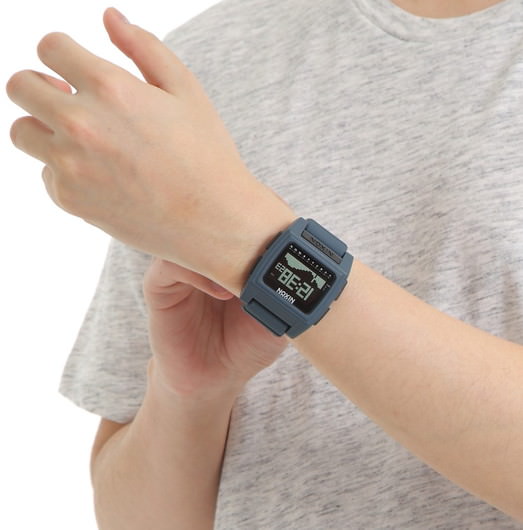 【5年間物損保証】ニクソン 腕時計 メンズ スレートグレー Base Tide Pro NIXON NA12122889-00 【国内正規品】