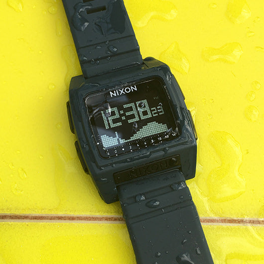 【5年間物損保証】ニクソン 腕時計 メンズ スレートグレー Base Tide Pro NIXON NA12122889-00 【国内正規品】