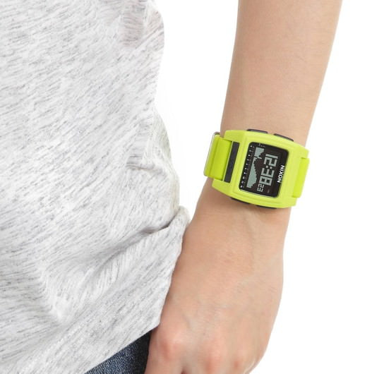 【5年間物損保証】ニクソン 腕時計 メンズ ライム Base Tide Pro NIXON NA1212536-00 【国内正規品】