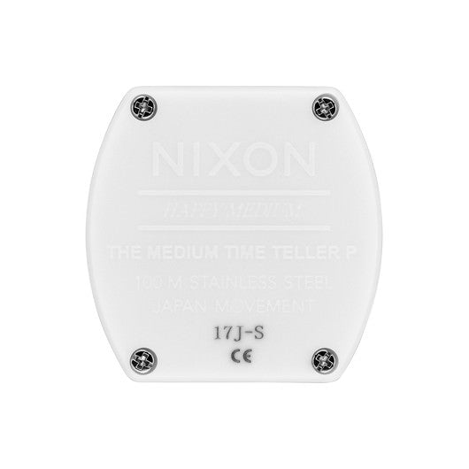 【5年間物損保証】ニクソン 腕時計 レディース ホワイト Medium Time Teller P NIXON NA1215126-00 【国内正規品】