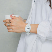 画像をギャラリービューアに読み込む, 【5年間物損保証】ニクソン 腕時計 レディース ホワイト Medium Time Teller P NIXON NA1215126-00 【国内正規品】