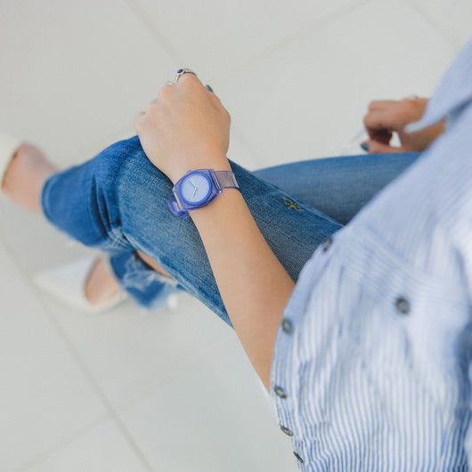 【5年間物損保証】ニクソン 腕時計 レディース ペリウィンクル Medium Time Teller P NIXON NA12152885-00 【国内正規品】