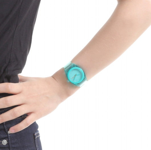 【5年間物損保証】ニクソン 腕時計 レディース ターコイズ Medium Time Teller P NIXON NA1215309-00 【国内正規品】