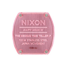 画像をギャラリービューアに読み込む, 【5年間物損保証】ニクソン 腕時計 レディース コーラルピンク Medium Time Teller P NIXON NA1215685-00 【国内正規品】