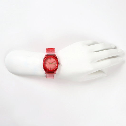 【5年間物損保証】ニクソン 腕時計 レディース コーラルピンク Medium Time Teller P NIXON NA1215685-00 【国内正規品】