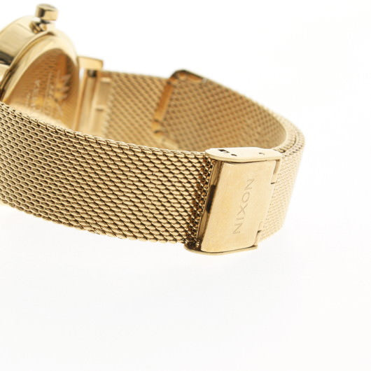【5年間物損保証】ニクソン 腕時計 レディース ゴールド Kensington Milanese NIXON NA1229502-00 【国内正規品】