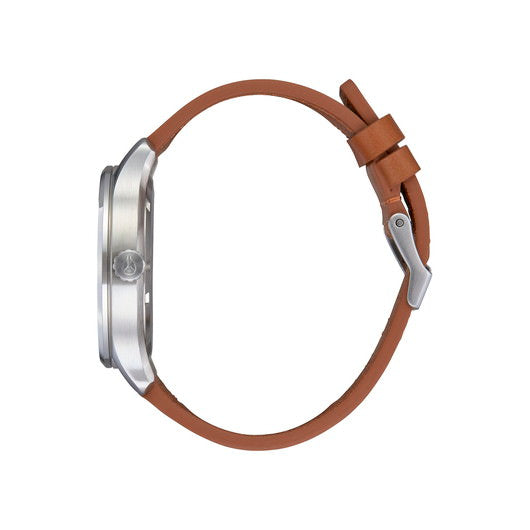 【5年間物損保証】ニクソン 腕時計 メンズ ブラウン Patrol Leather NIXON NA12432186-00 【国内正規品】