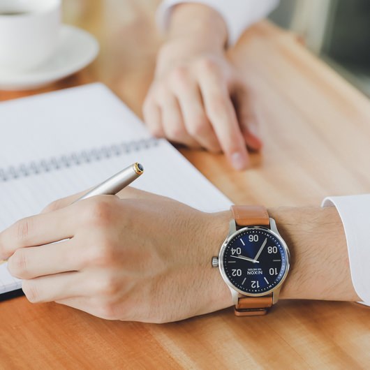 【5年間物損保証】ニクソン 腕時計 メンズ ブラウン Patrol Leather NIXON NA12432186-00 【国内正規品】