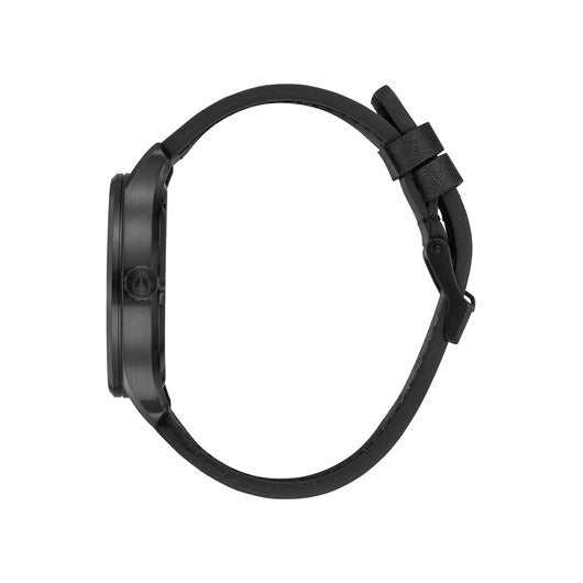 【5年間物損保証】ニクソン 腕時計 メンズ ブラック Patrol Leather NIXON NA12432998-00 【国内正規品】