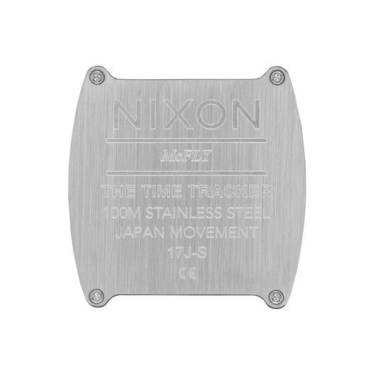 【5年間物損保証】ニクソン 腕時計 メンズ シルバー Time Tracker NIXON NA1245000-00 【国内正規品】