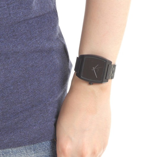 【5年間物損保証】ニクソン 腕時計 メンズ ブラック Time Tracker NIXON NA1245001-00 【国内正規品】