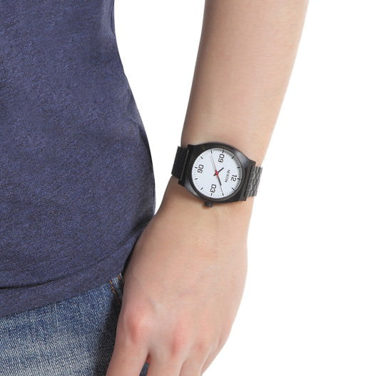 【5年間物損保証】ニクソン 腕時計 メンズ ブラック Time Teller Corp NIXON NA1247005-00 【国内正規品】