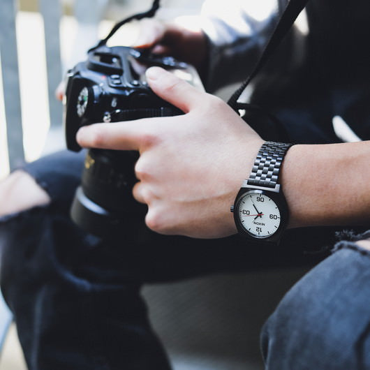 【5年間物損保証】ニクソン 腕時計 メンズ ブラック Time Teller Corp NIXON NA1247005-00 【国内正規品】