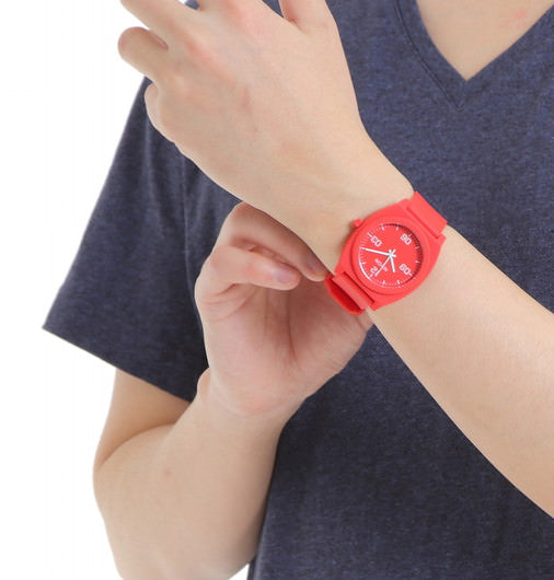 【5年間物損保証】ニクソン 腕時計 メンズ レッド Time Teller P Corp NIXON NA12483008-00 【国内正規品】